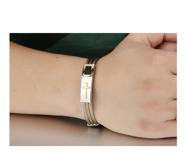 Cross Chain Bracelets