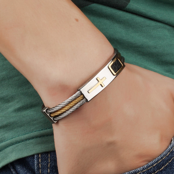 Cross Chain Bracelets
