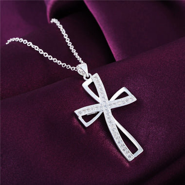 Silver Christian Necklace