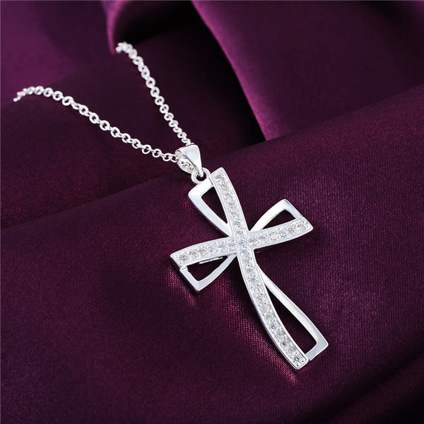 Silver Christian Necklace