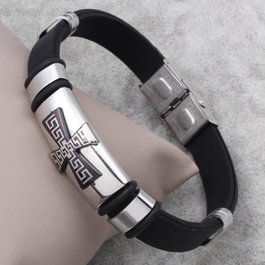 Trendy Cross Silicone Bracelets