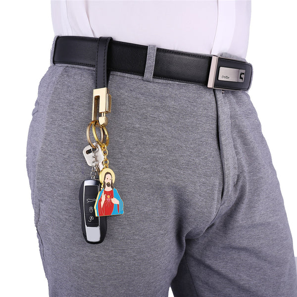 Mystery Jesus Keychain