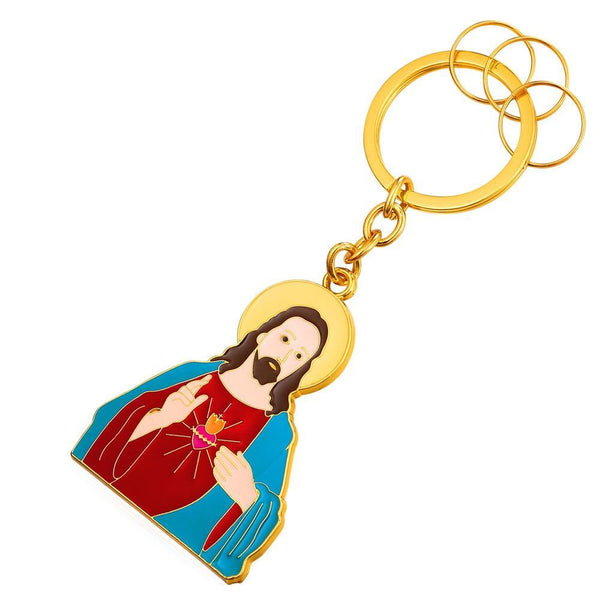 Mystery Jesus Keychain