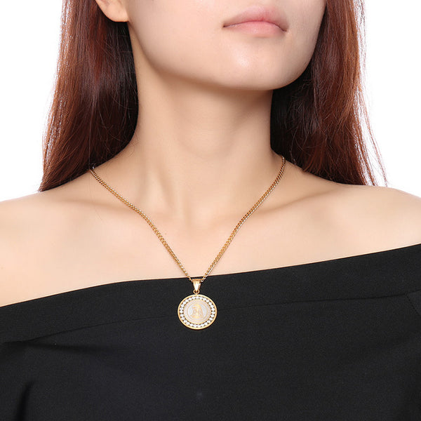 Luxury Virgin Mary Necklace