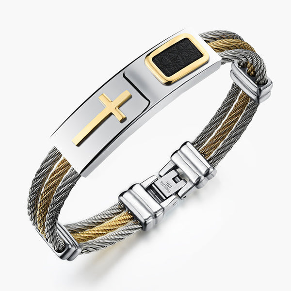 Cross Chain Bracelets