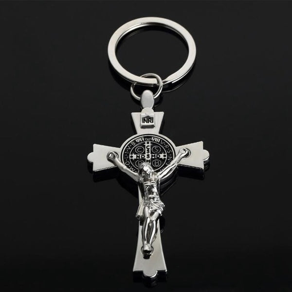 Crucifix Jesus Cross Keychain